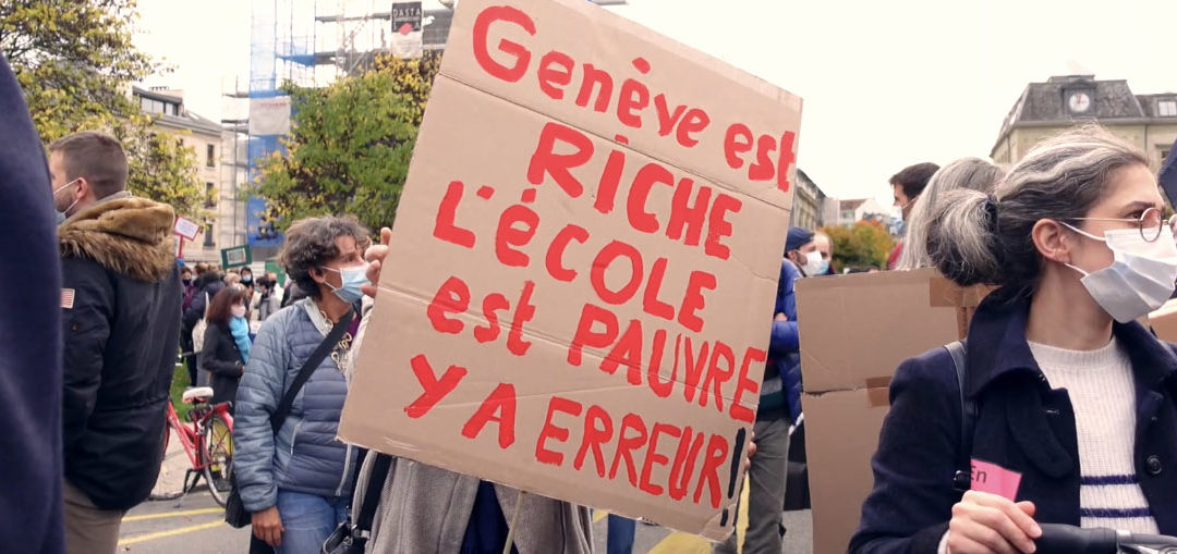 Le Conseil d’Etat recule (un peu)… la mobilisation continue: GRÈVE le 18 nov. matin!