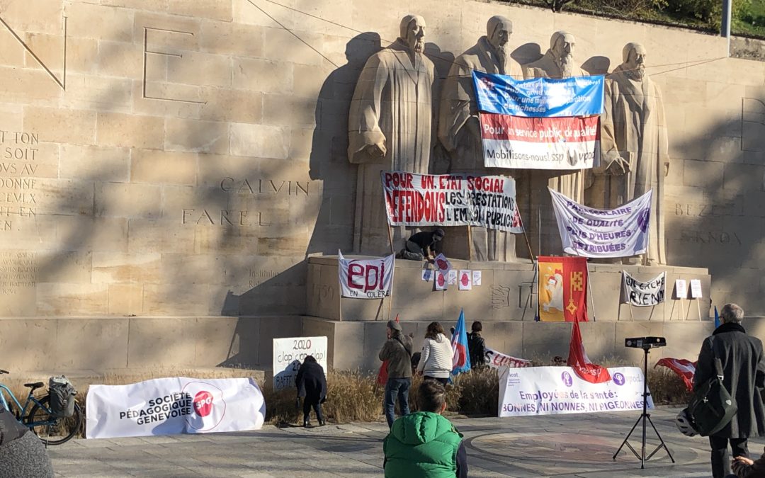 Mobilisation de la fonction publique: la lutte continue!