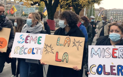 Pour une sortie de crise solidaire · Manif · Samedi 19.12 · 14h · Plainpalais