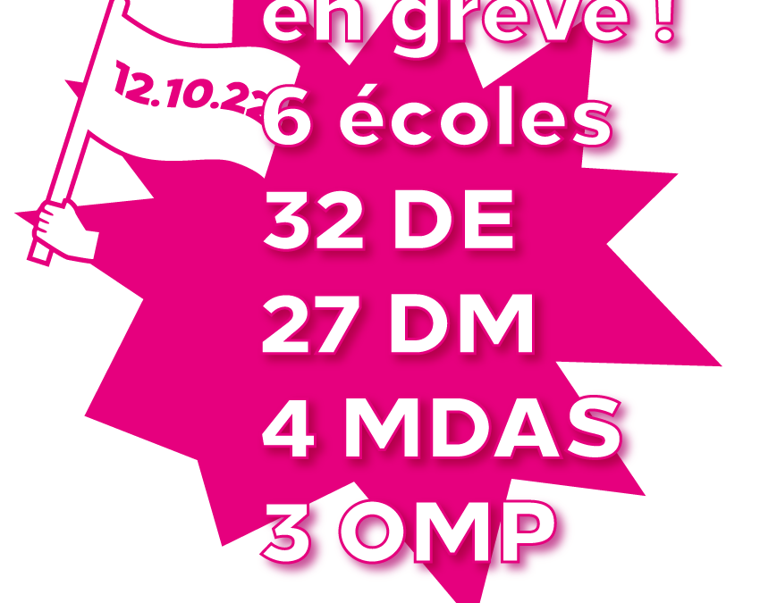 j-3! Grève du 12.10.2022
