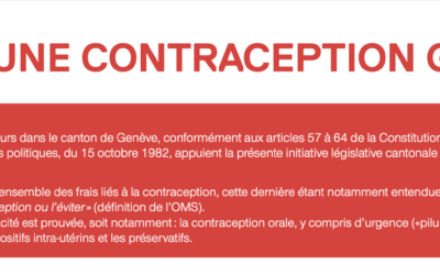 Pour une contraception gratuite (PS)