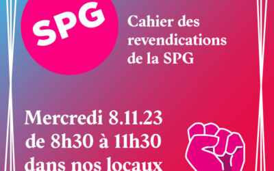 matinée syndicale spg le me 08.11.23