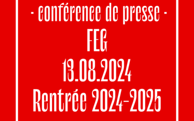 conférence de presse : rentrée 2024-2025