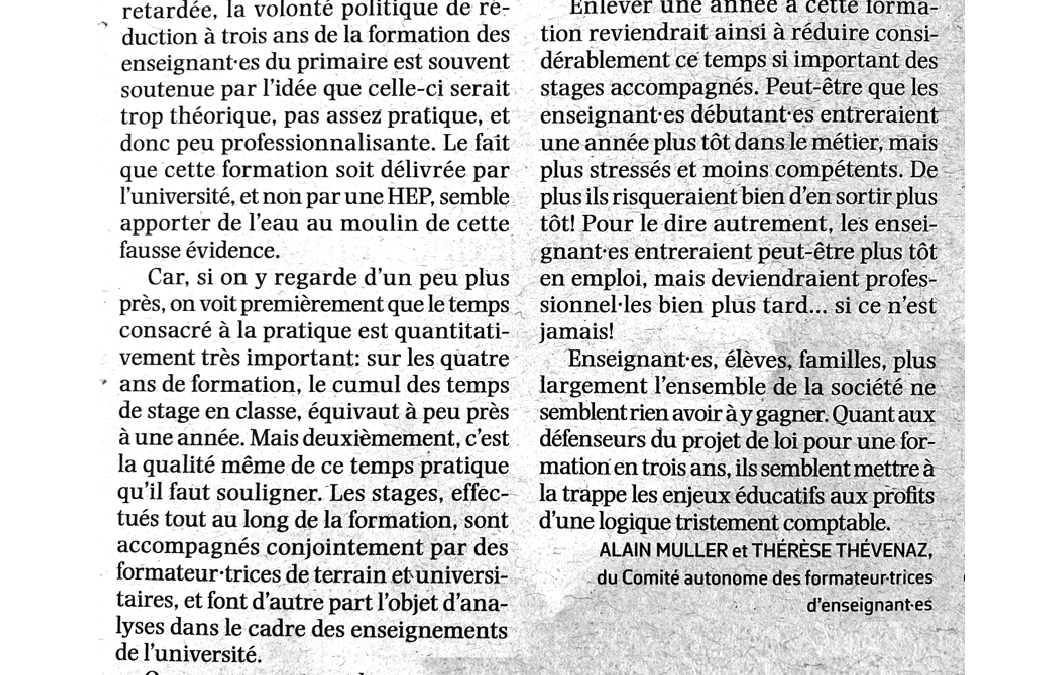 un accompagnement nécéssaire