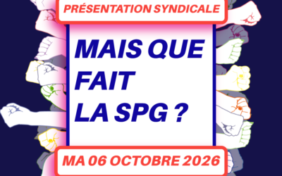 GT SPG | EPP & délégué·es
