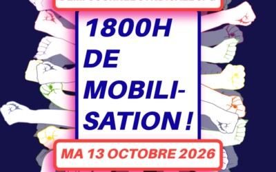1800 heures de mobilisation !